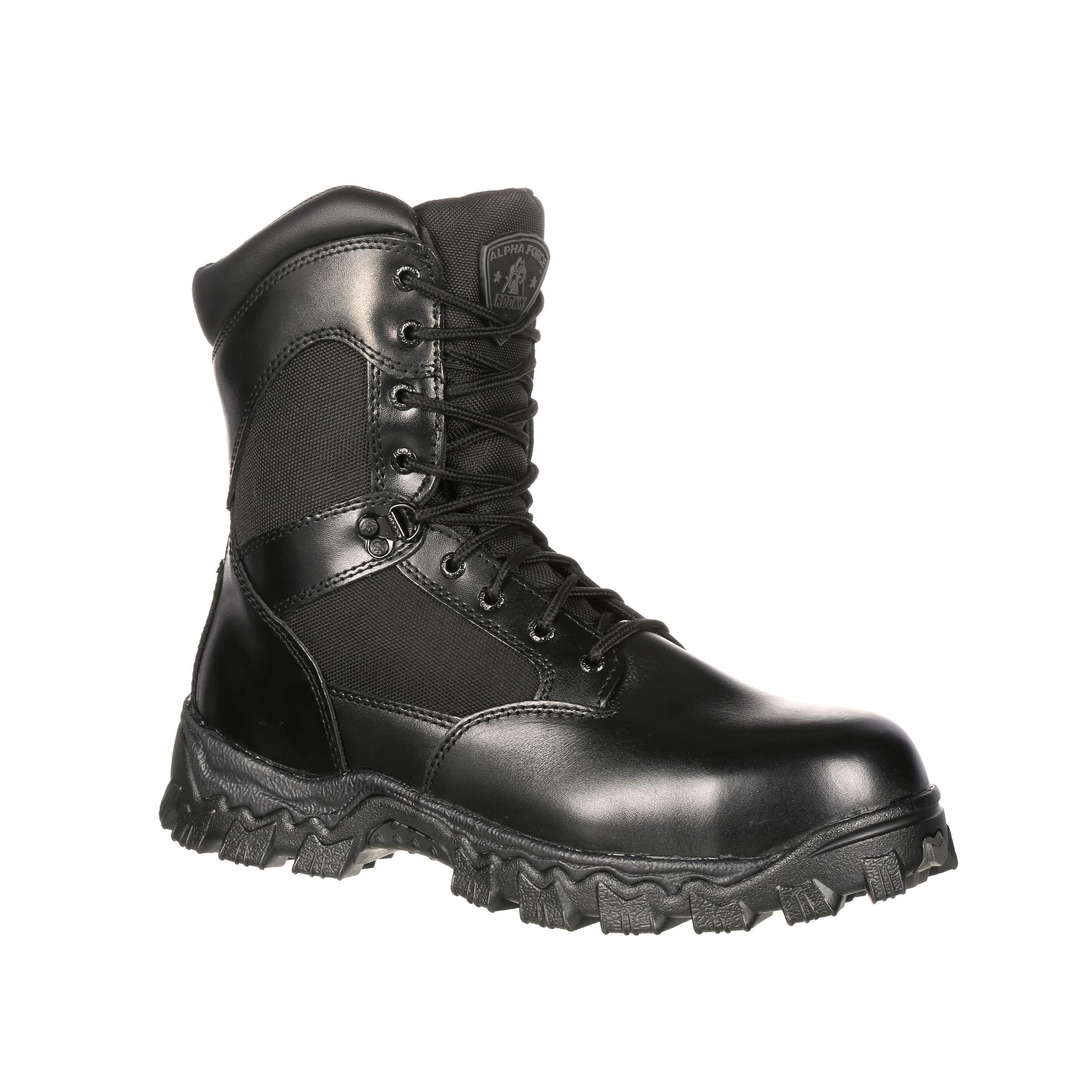 ROCKY ALPHA FORCE ZIPPER WATERPROOF PUBLIC SERVICE BOOT