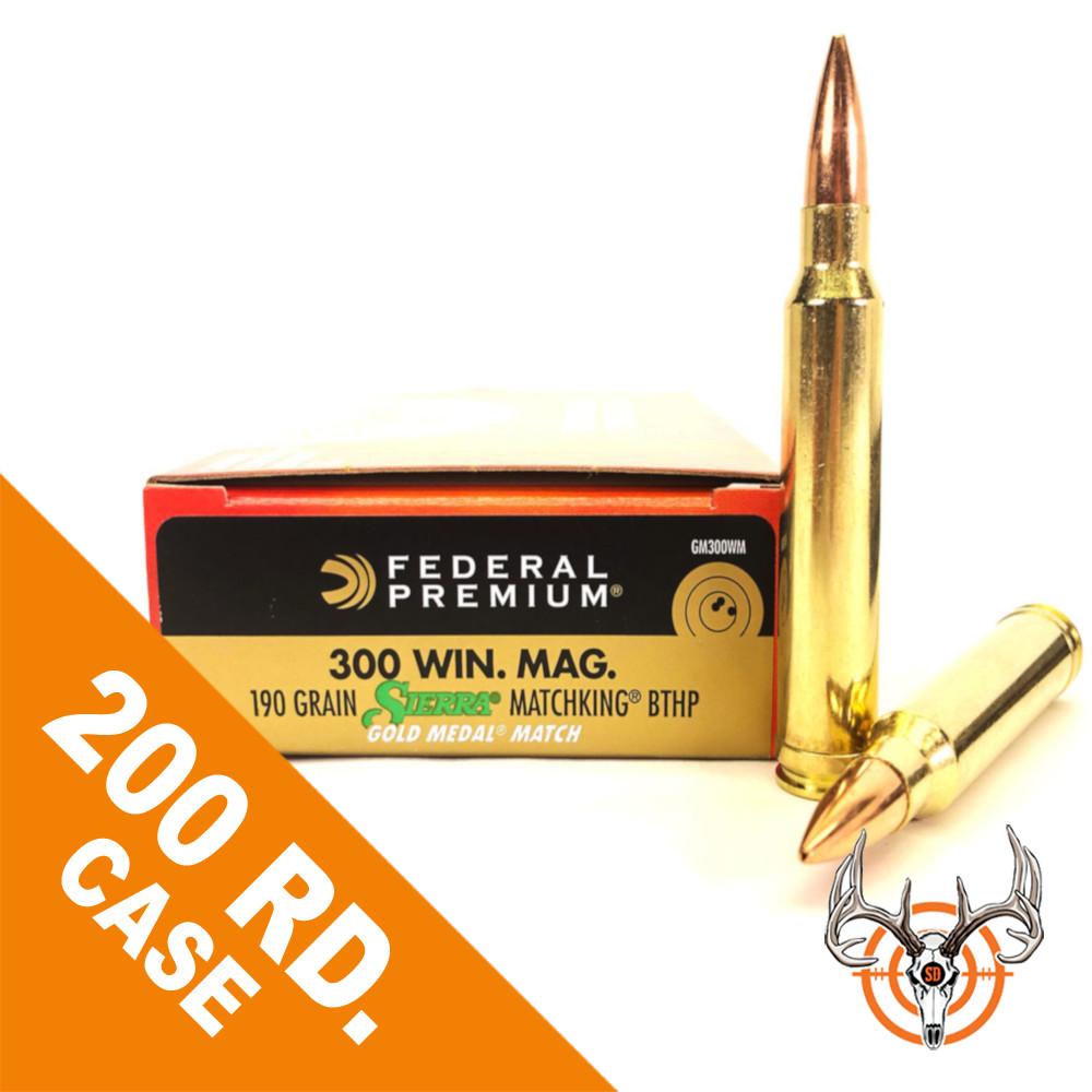 Sportsman's Den | FEDERAL 300WIN MAG 190GR SIERRA BTHP 200 RD