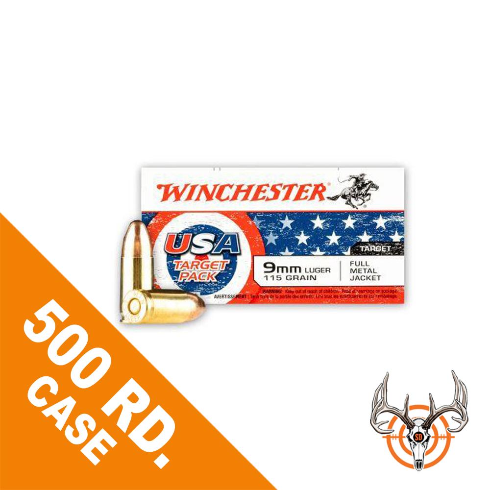 winchester 9mm ammo 500 rounds