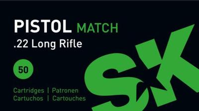 22 LR PISTOL MATCH 50 RD