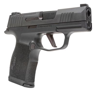  P365x Micro- Compact 9mm 12 + 1 3.10 ` Black Steel Barrel