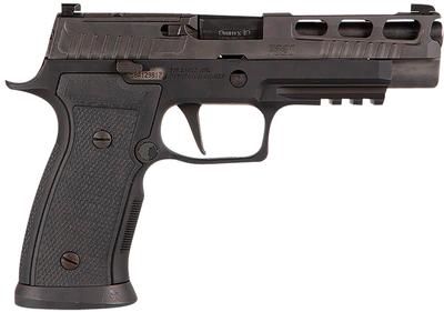 P320 AXG Pro Full Size 9mm 17+1 4.70` Black Carbon Steel Barrel