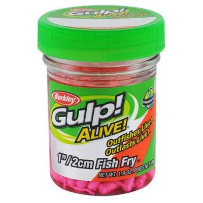 GULP! ALIVE! FISH FRY 1IN PINK GAJFF1-PK