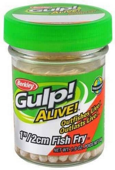 GULP! ALIVE! FISH FRY 1IN LUMA GLOW GAJFF1-LG