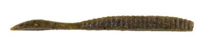 Powerbait Maxscent Flat Worm GP Green Pumpkin, 3.6