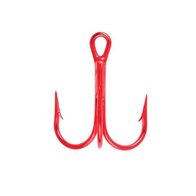  Sz- 8 3x Round Bend Hook Seaguard Red Treble Mfg # L934rdg- 8