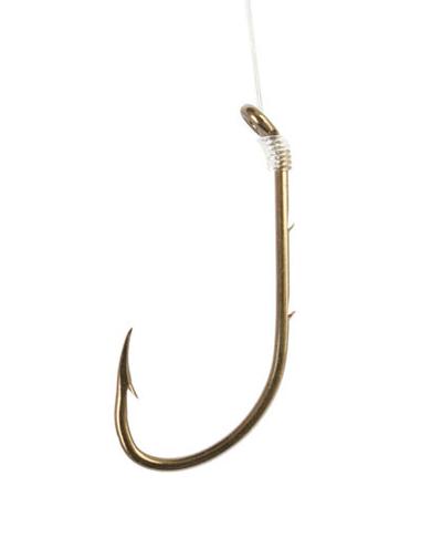 CLAW SZ-3/0 SINGLE SNELLED BAITHLDR HOOK 6/PK