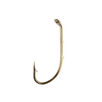 SZ-8 BAITHOLDER BRONZE DOWN EYE FORGED OFFSET HOOK 10/BOX MFG# 181A-8