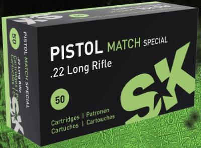 22 LR PISTOL MATCH SPECIAL 50 RD